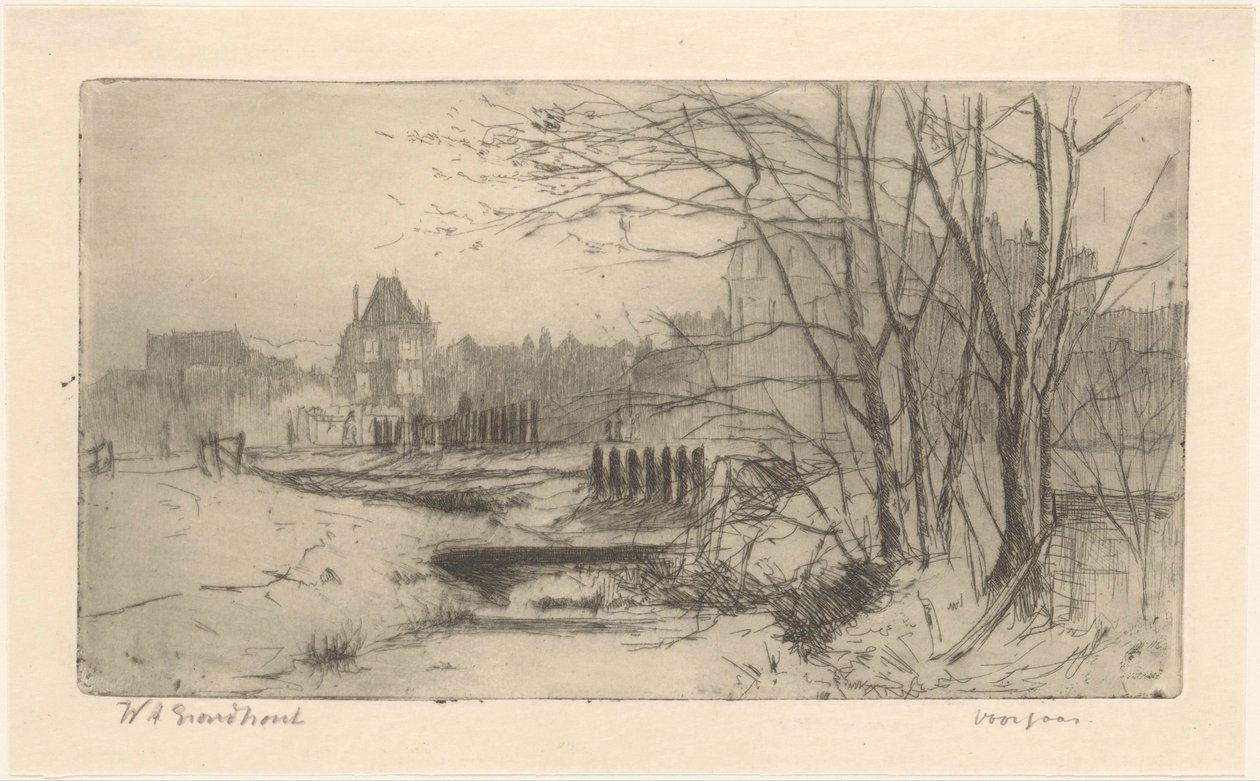 Voorjaar (título original del objeto) de Willem Adrianus Grondhout (signed by artist)