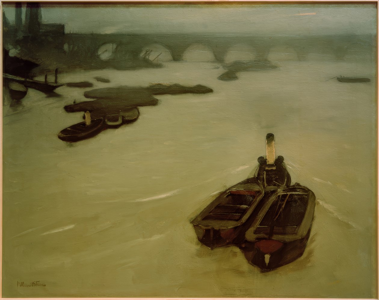 El Támesis en Londres de Willem Arnoldus Witsen