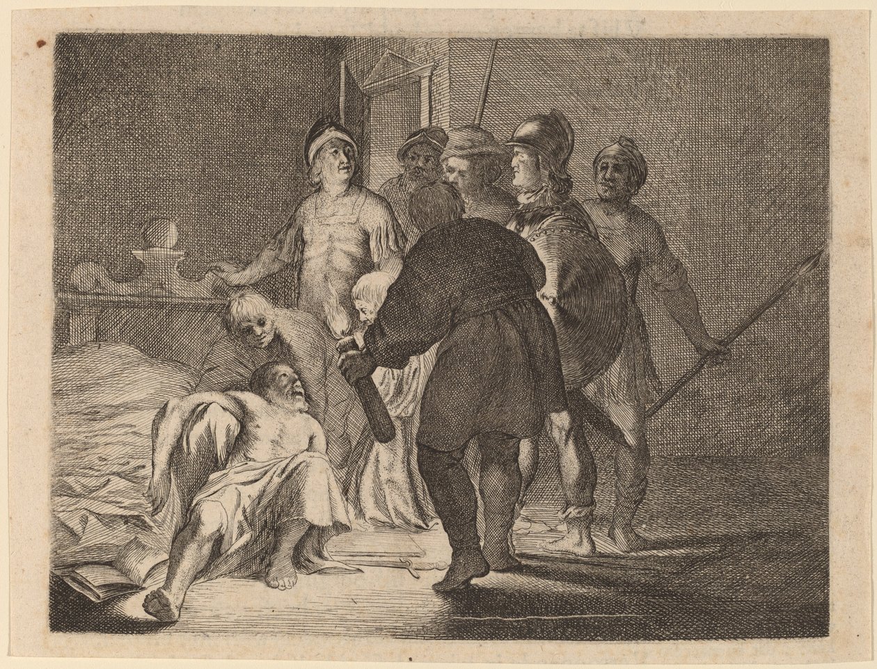 La Muerte de Catón, 1634 de Willem Basse