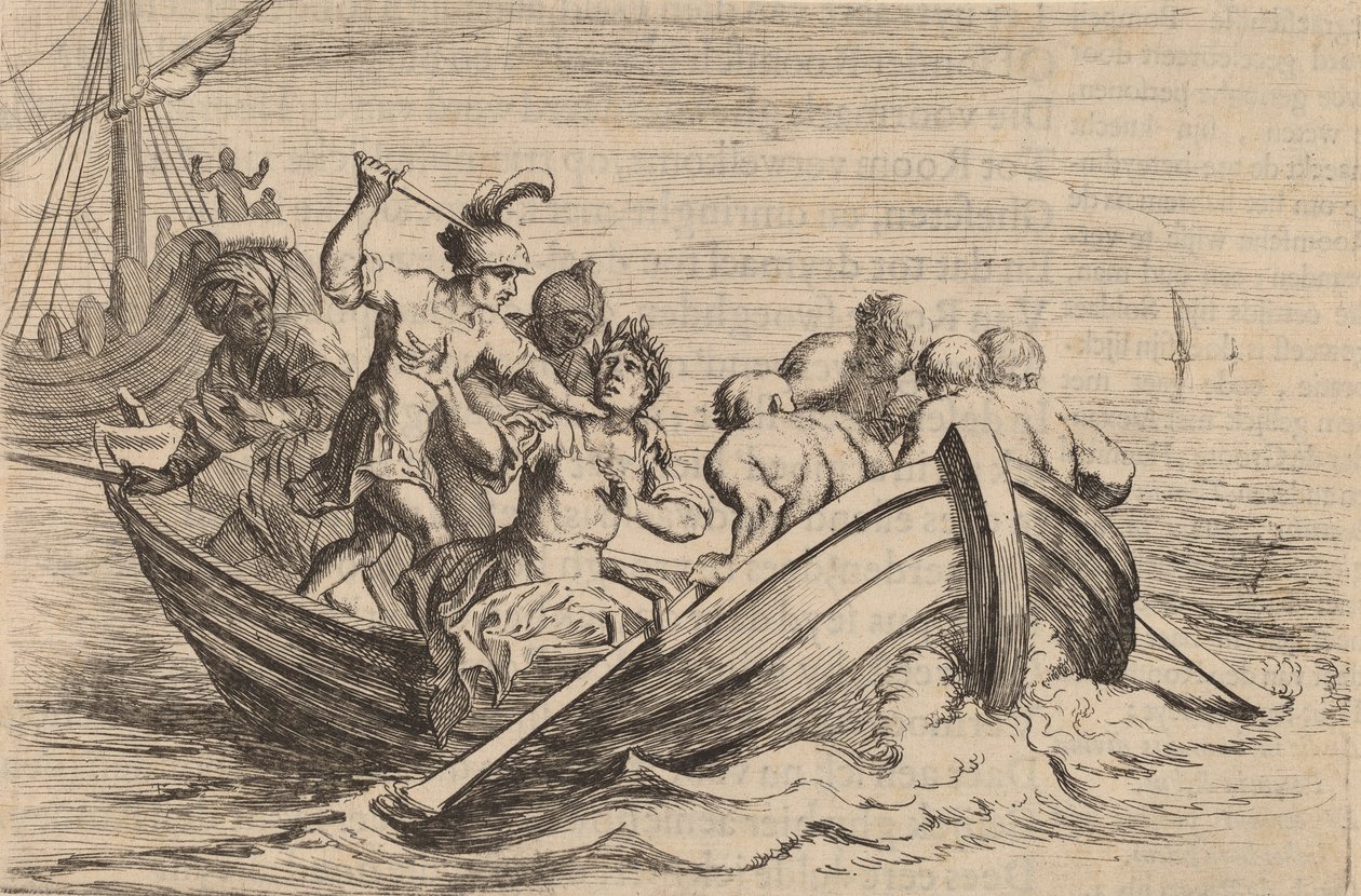 El Asesinato de Pompeyo, 1634 de Willem Basse