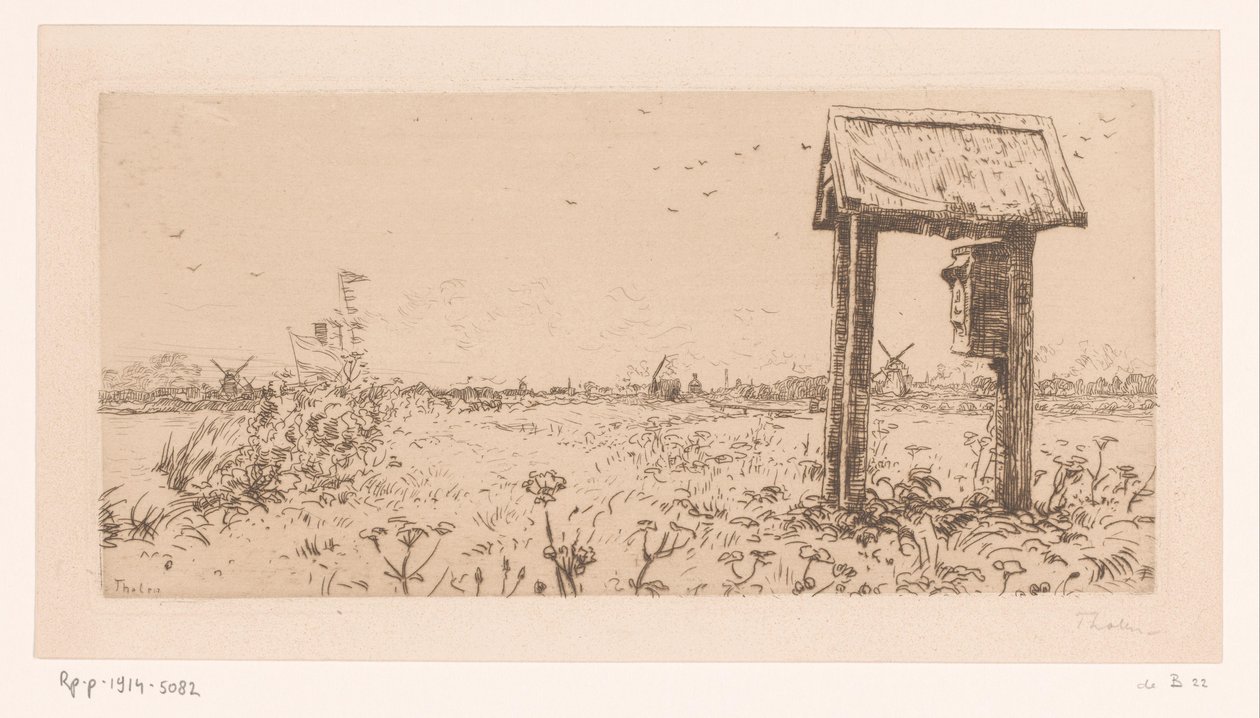 Prados en el Kaag, con buzón
Letterbox, Kaag (título original) de Willem Bastiaan Tholen (signed by artist)
