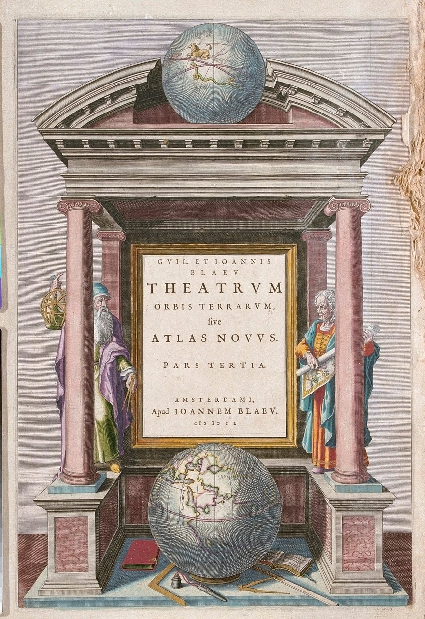 en "Theatrum Orbis Terrarum, sive Atlas Novus" de Willem Blaeu, Amsterdam de Willem Blaeu