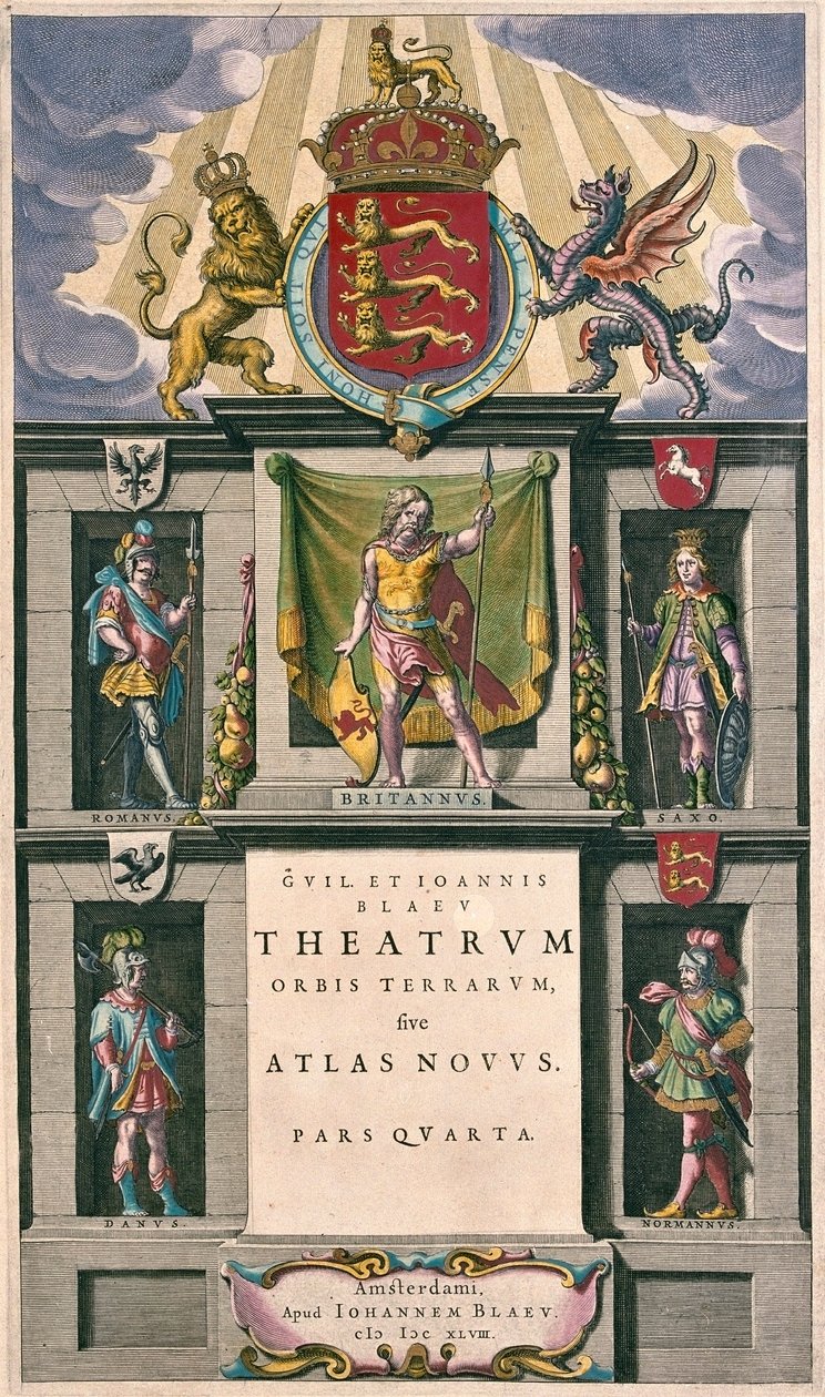 en "Theatrum Orbis Terrarum, sive Atlas Novus" de Willem Blaeu, Amsterdam de Willem Blaeu
