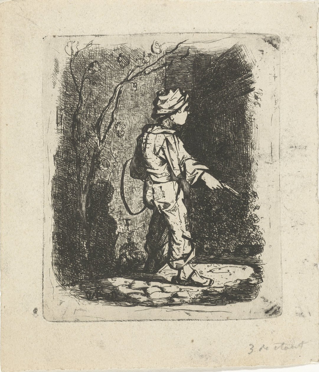 chico con aro de Willem Cornelis van Dijk