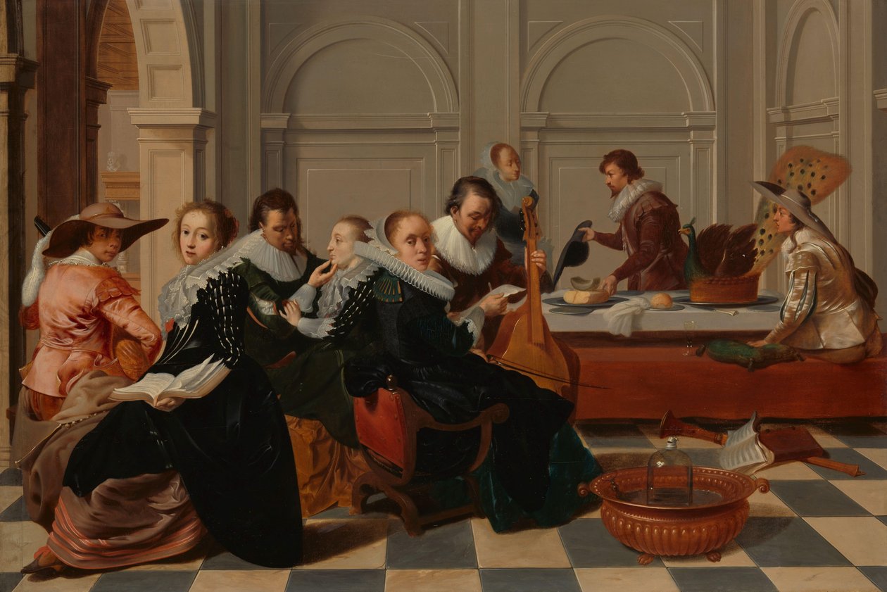 La reunión musical de Willem Cornelisz Duyster (copy after)