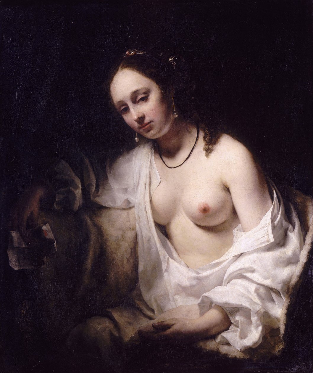 Betsabé con la carta del rey David de Willem Drost