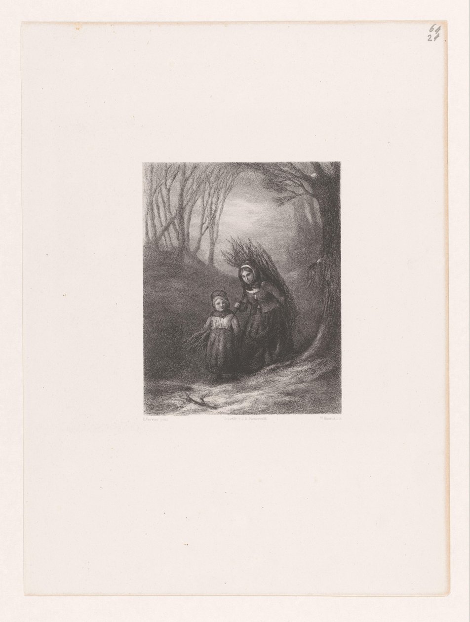 dos espigadores de Willem Frederik Roorda