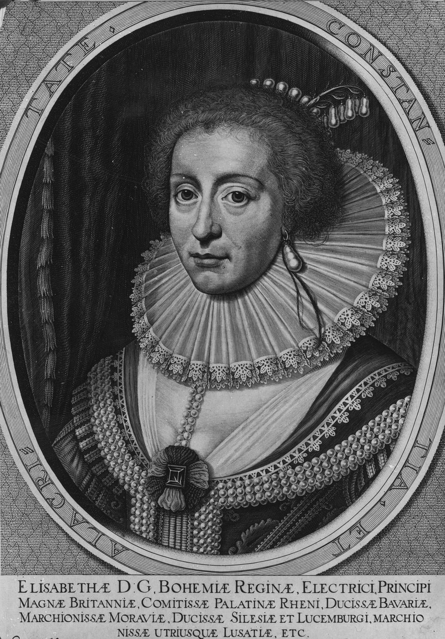Isabel, Reina de Bohemia, 1630 de Willem Hondius