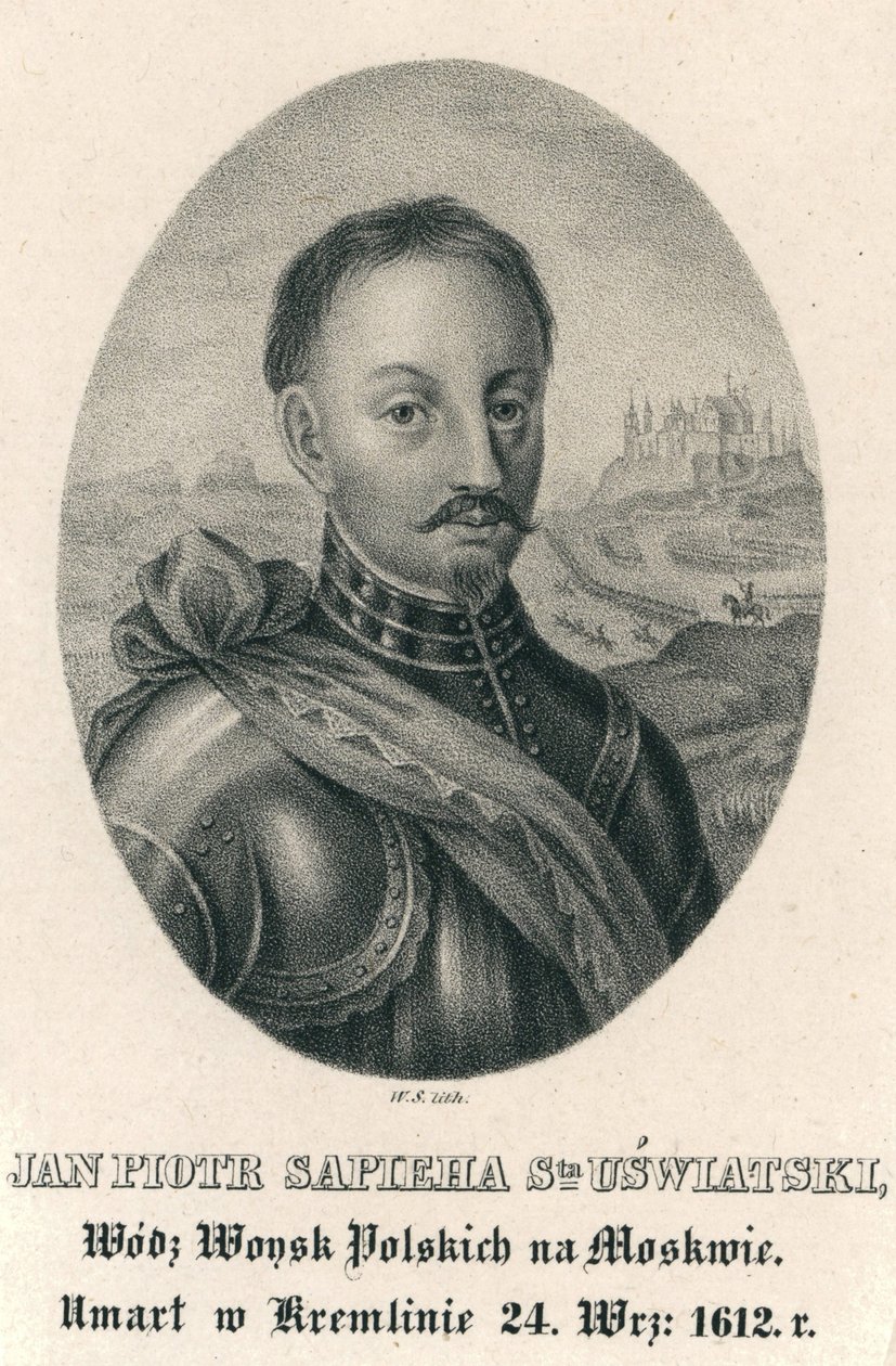 Jan Piotr Sapieha 1569-1611 de Willem Hondius