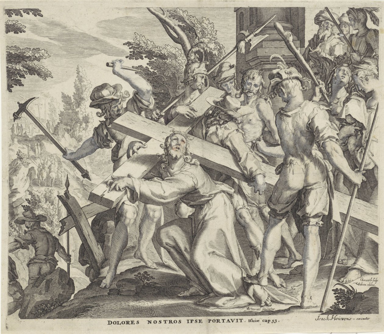 Crucero Trono de justicia (título de la serie) de Willem Isaacsz. van Swanenburg