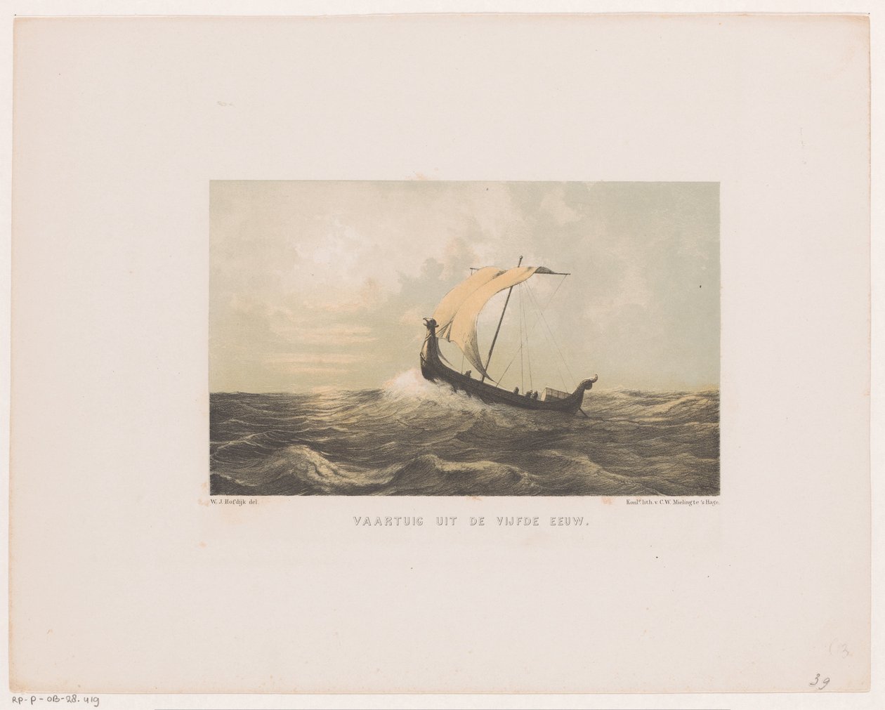 Vasija, siglo V
Vasija del siglo V (título en el objeto) de Willem Jacob Hofdijk