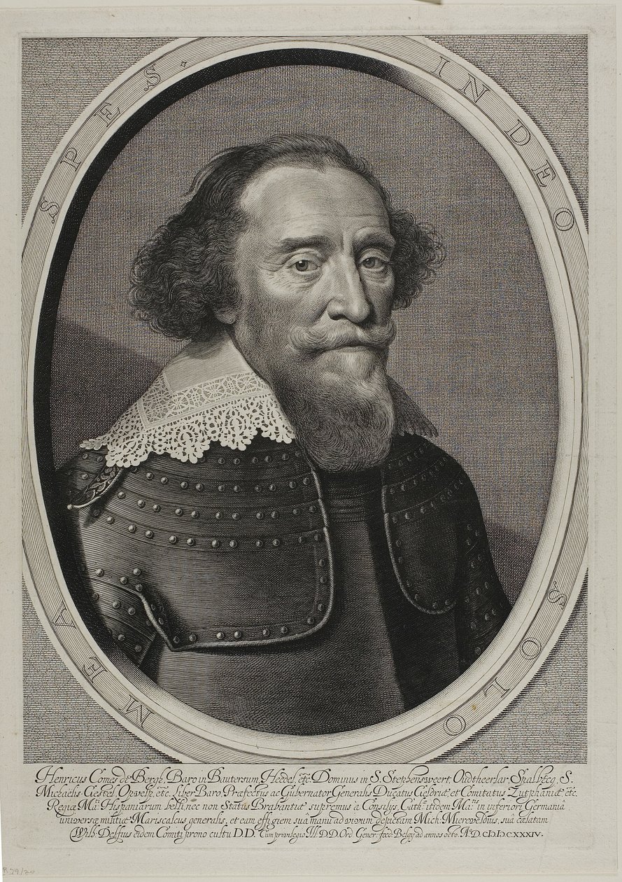 Hendrik Conde van de Bergh de Willem Jacobsz. Delff