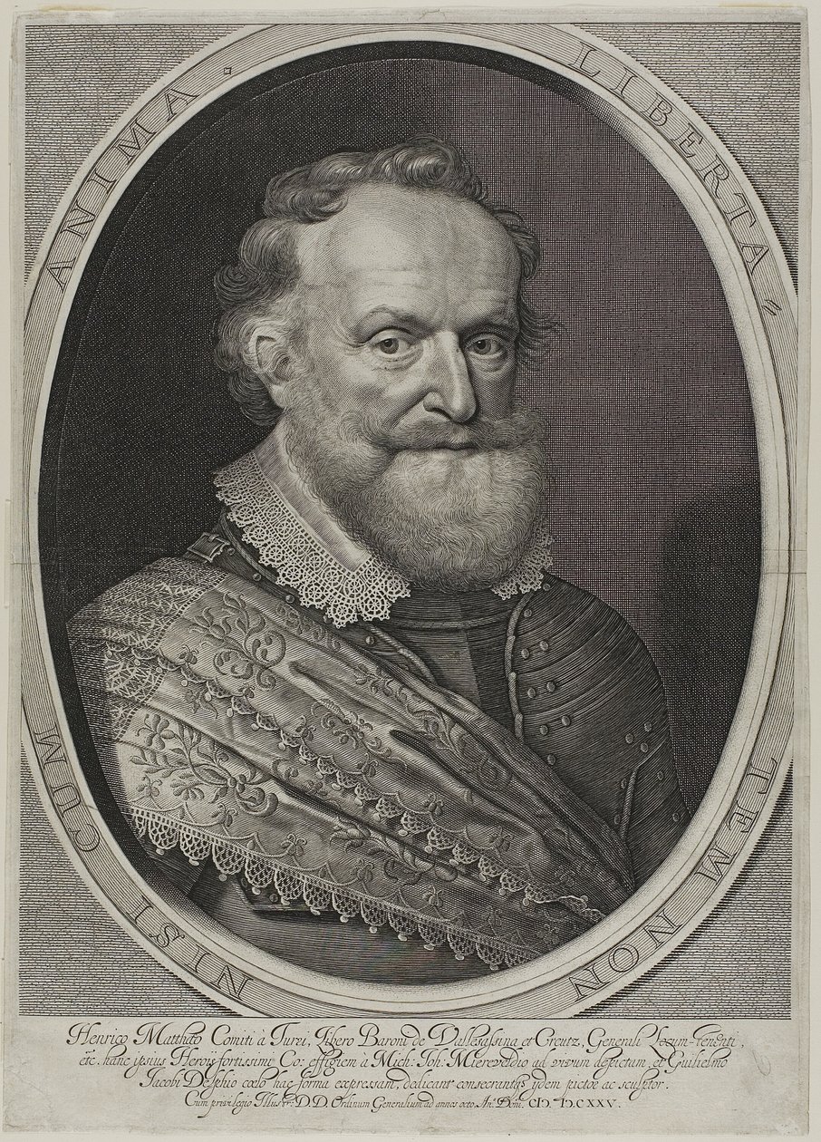 Enrique Matías, Conde de Thurn y Taxis de Willem Jacobsz. Delff