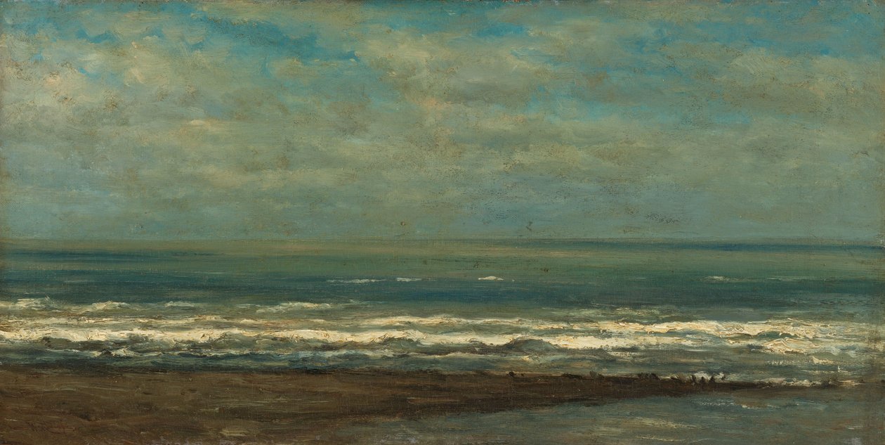 Paisaje marino cerca de Heijst, c.1868 (óleo sobre lienzo) de Willem Roelofs