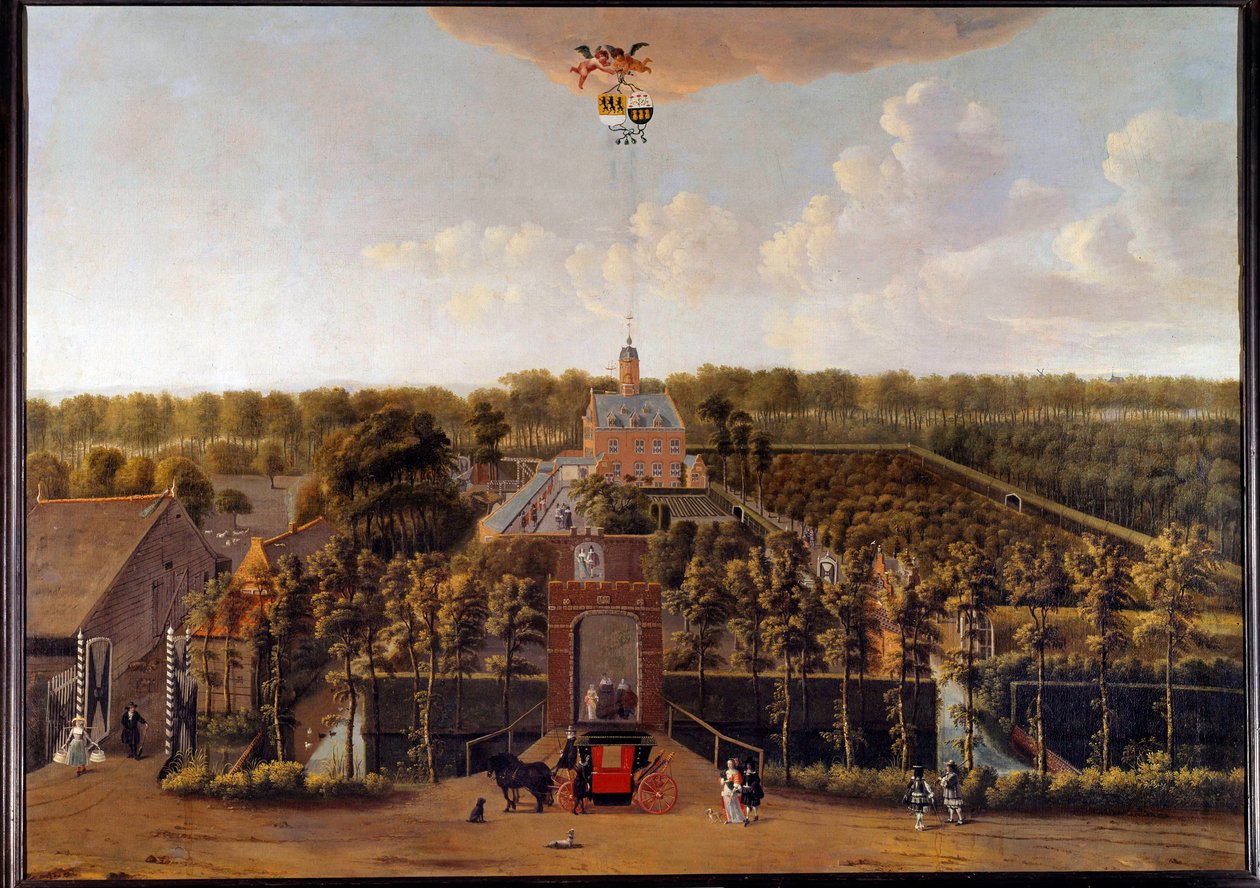 Vista de la propiedad Munnikenhof en Zelanda (Países Bajos) de Willem Schellinks