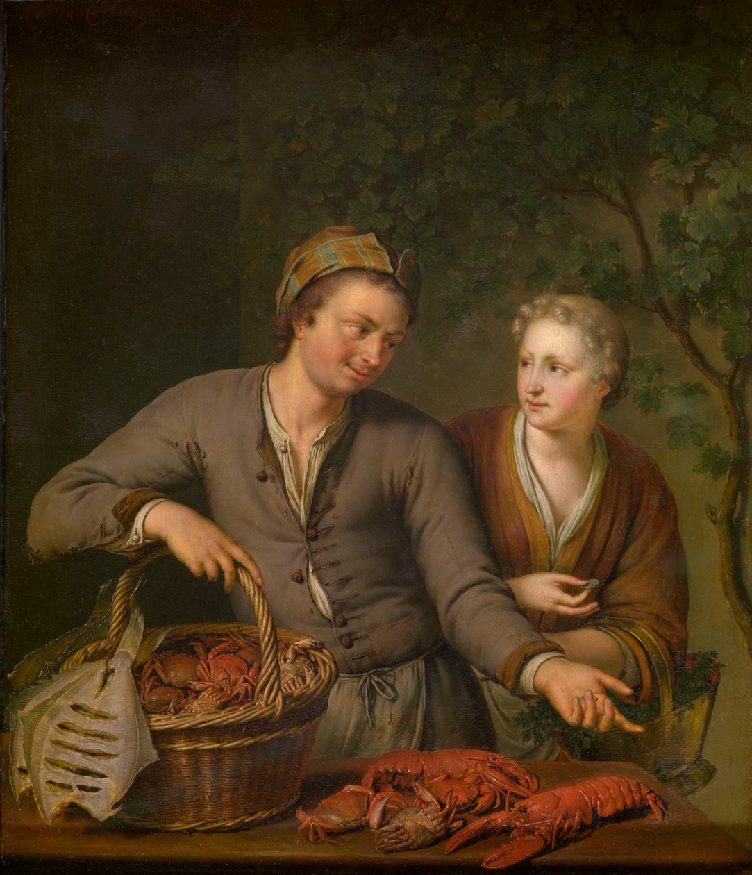 Pescadera de Willem Van Mieris
