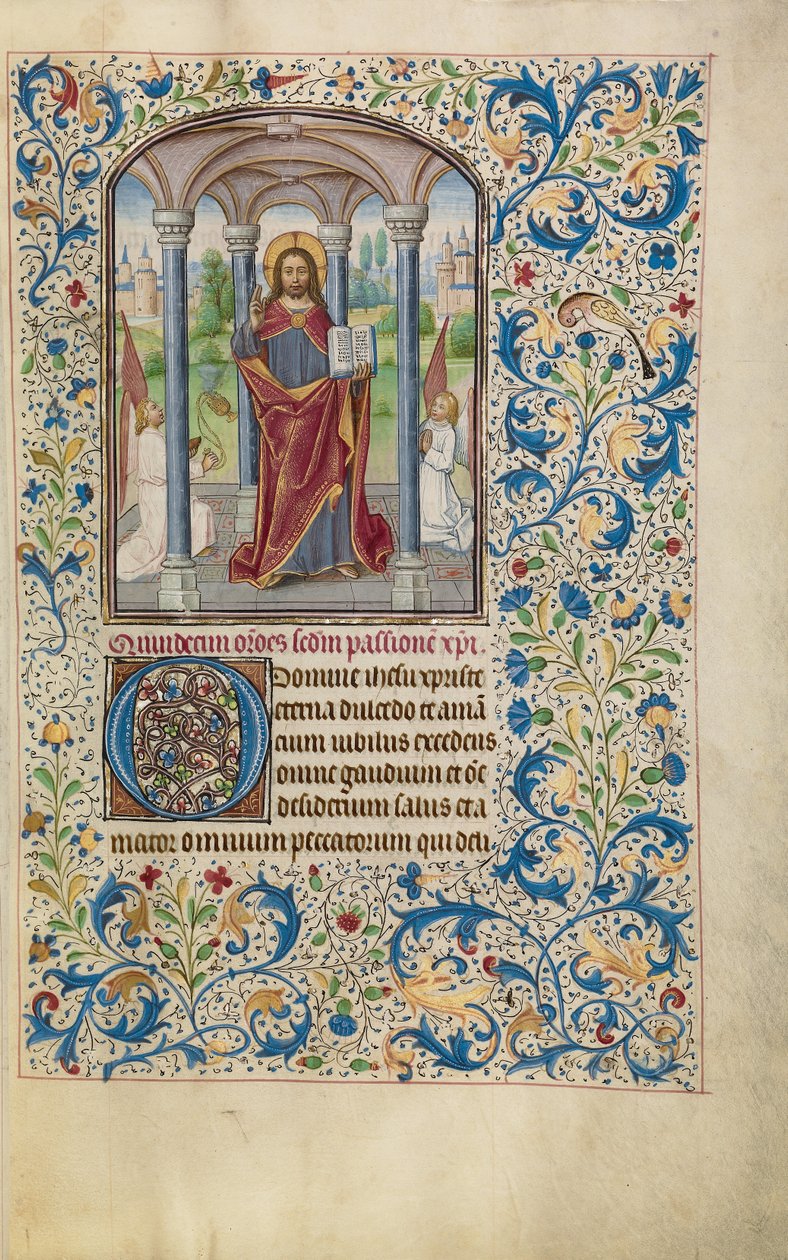 Christus segnet de Willem Vrelant