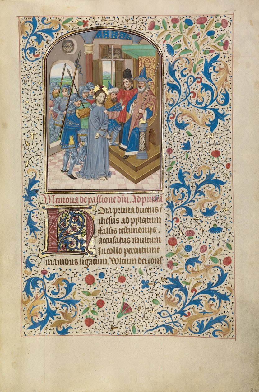 Christus vor Pilatus de Willem Vrelant