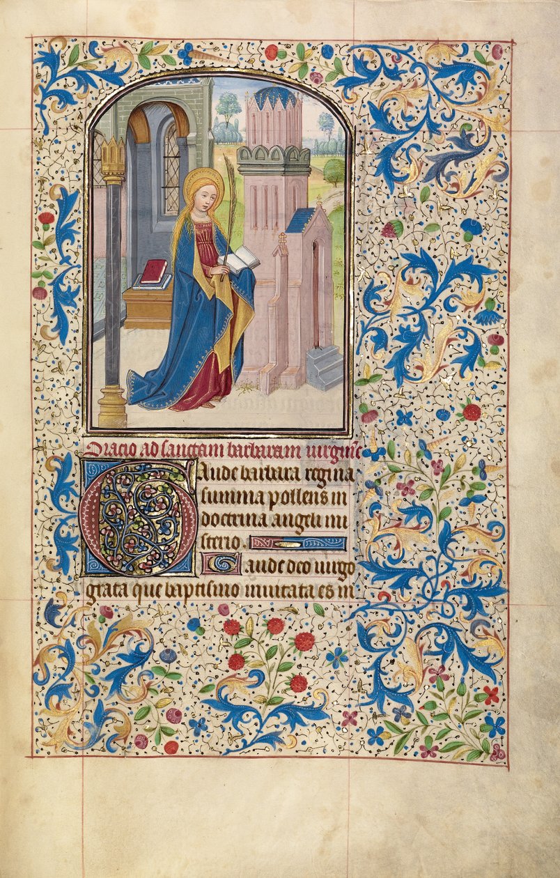 Heilige Barbara de Willem Vrelant