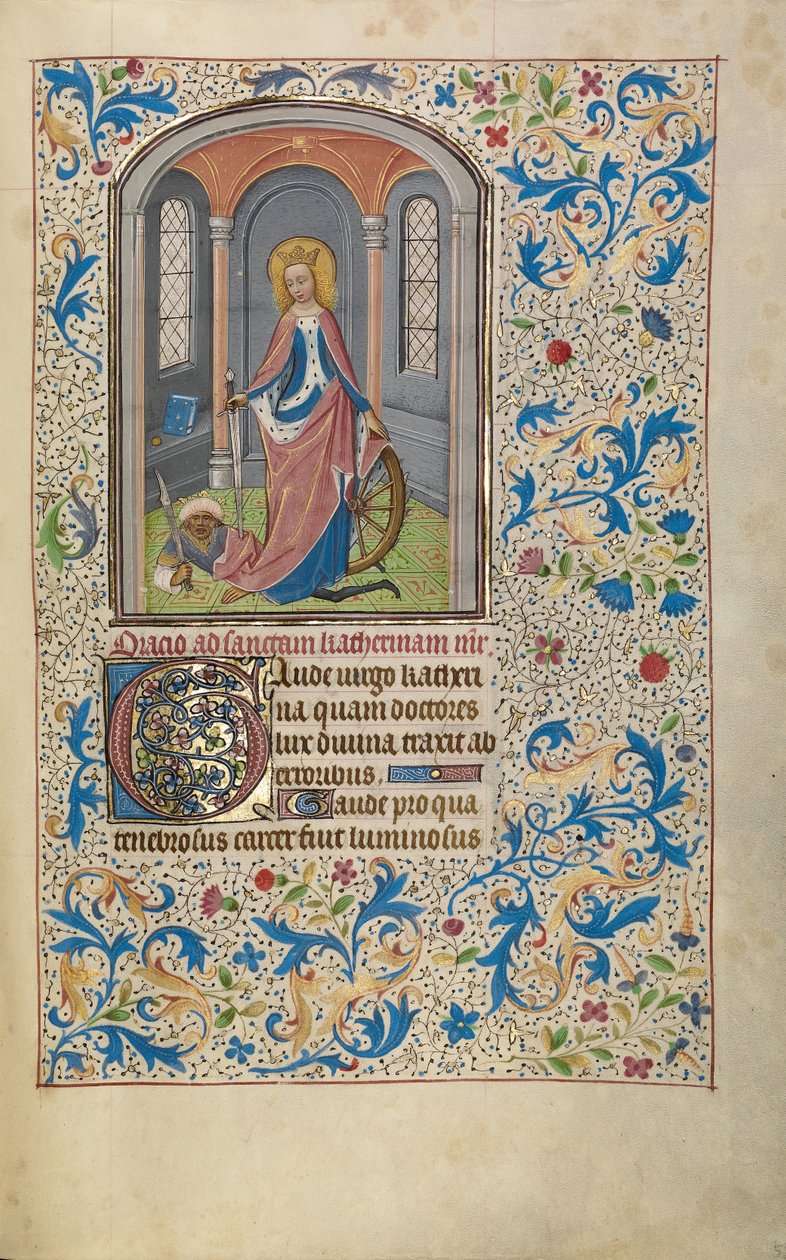 Heilige Katharina de Willem Vrelant