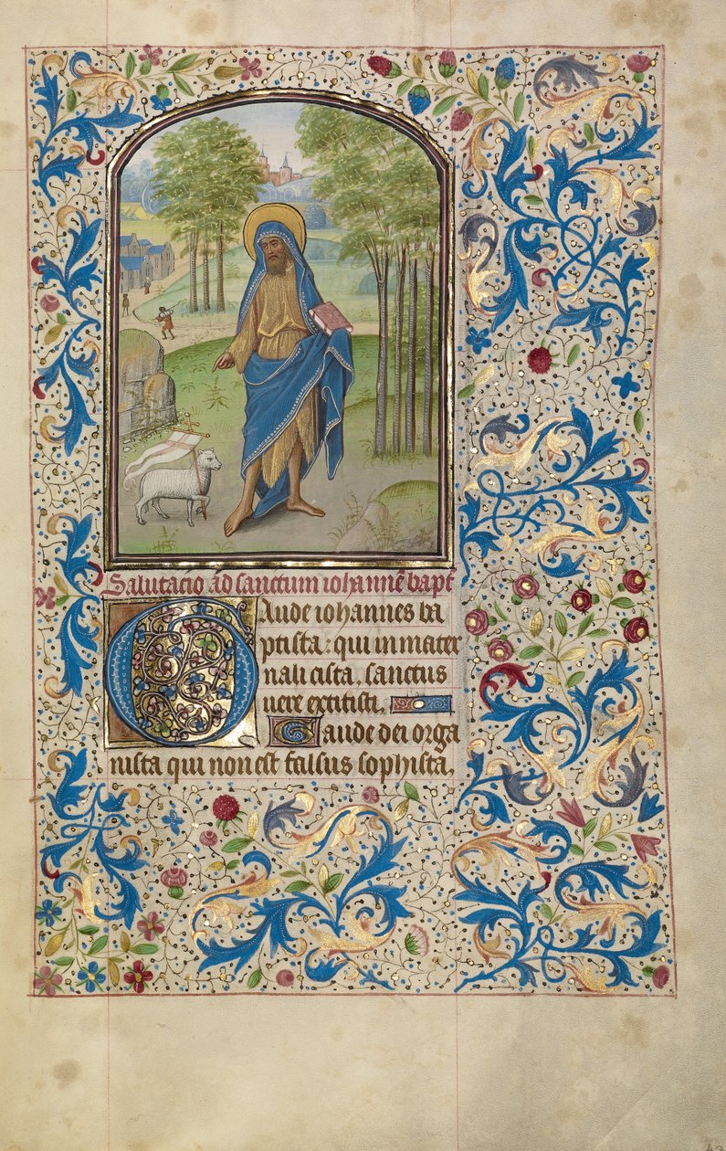 Johannes der Täufer de Willem Vrelant