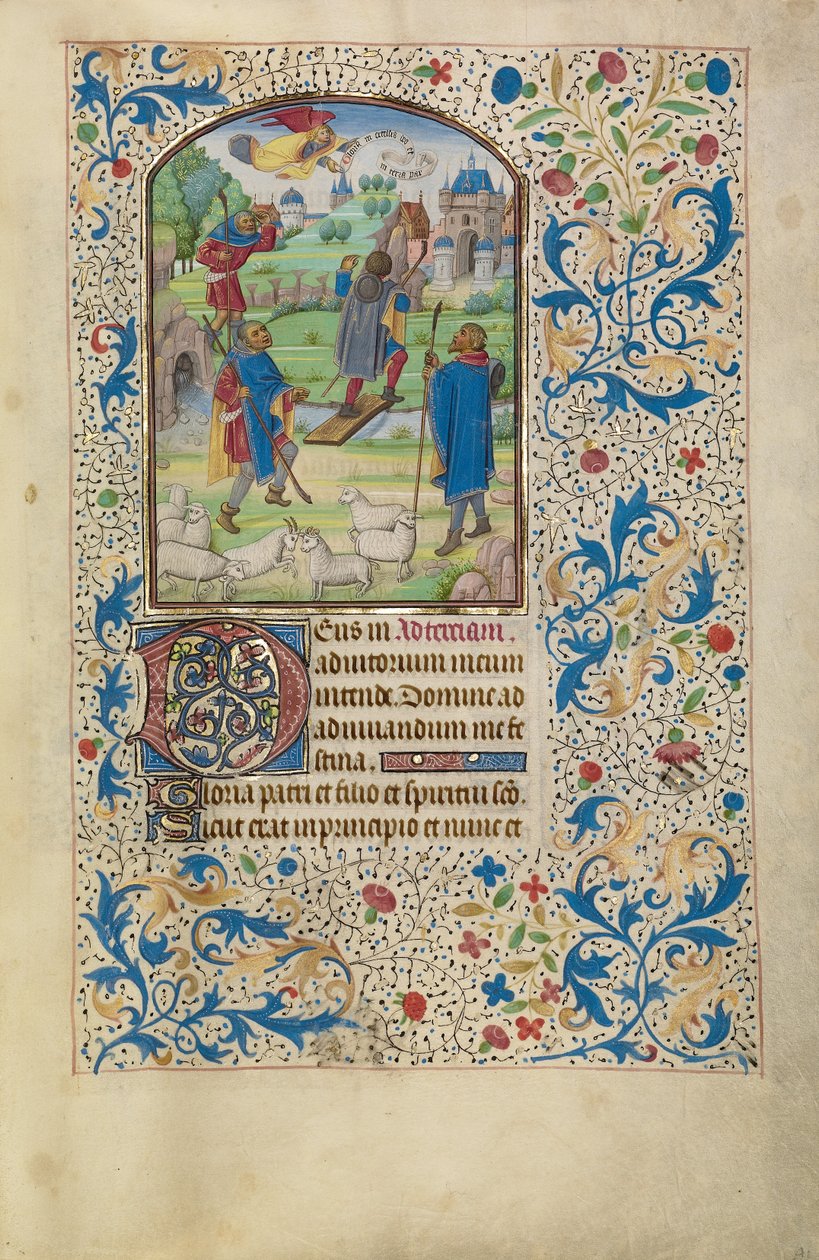 Die Verkündigung an die Hirten de Willem Vrelant