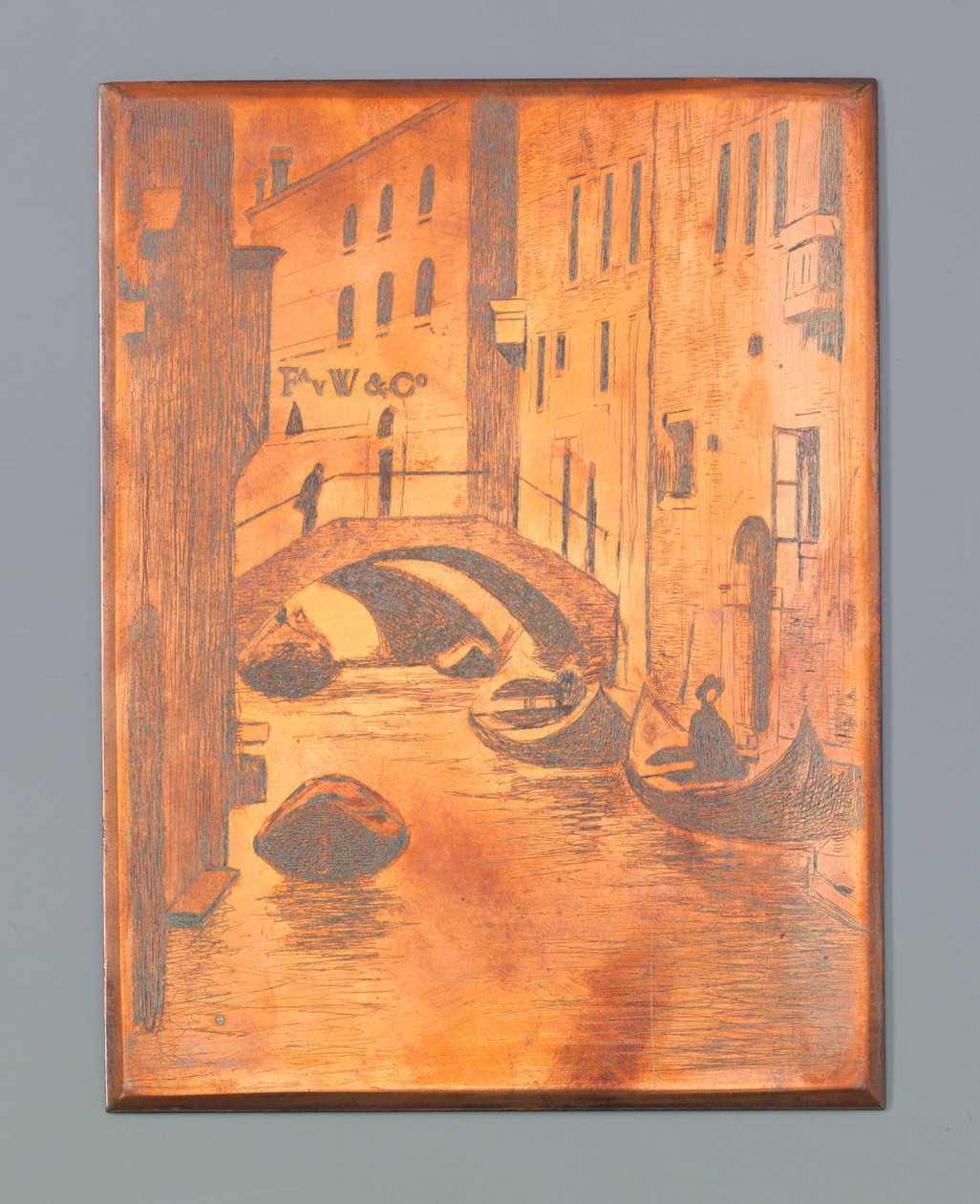Brücke über den Rio di San Toma, Venedig de Willem Witsen