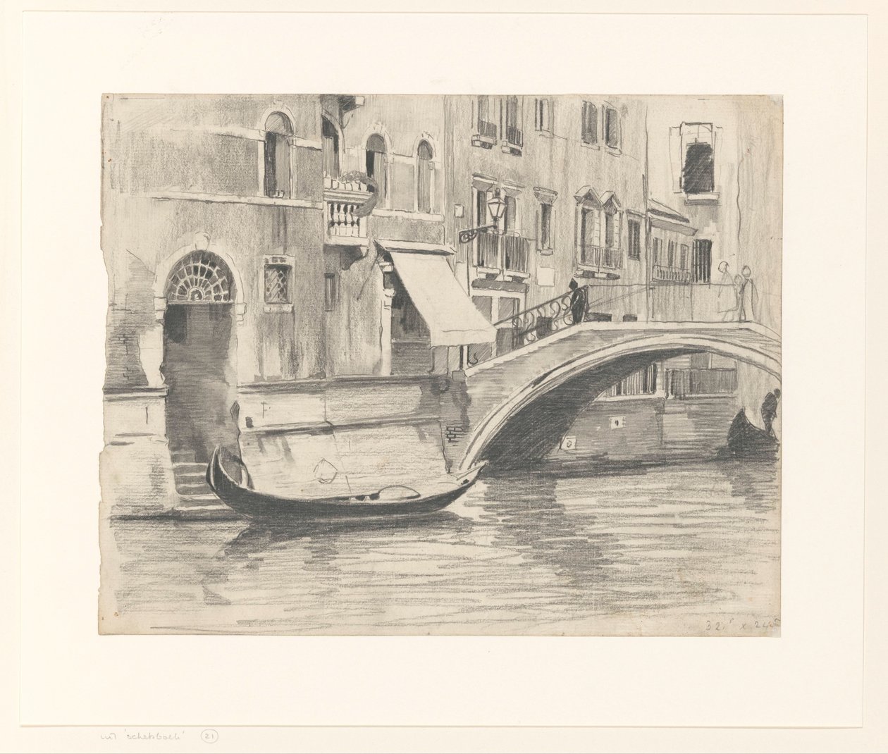 Vista en Venecia de Willem Arnoldus Witsen