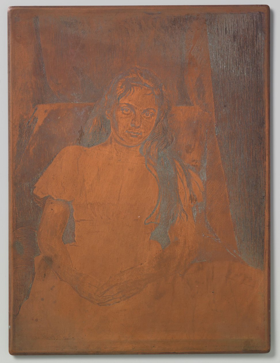Retrato de una mujer desconocida, posiblemente Greta de Koning de Willem Arnoldus Witsen