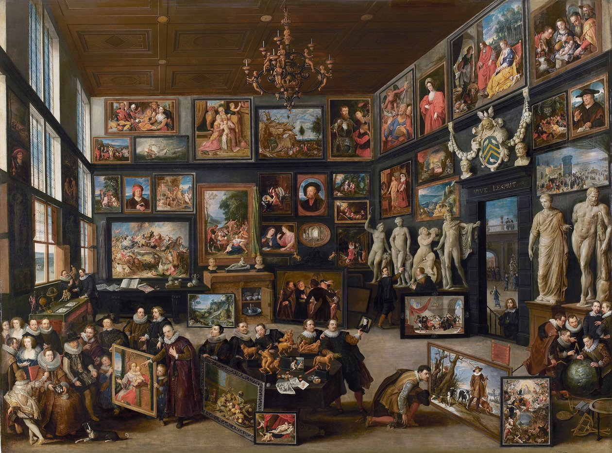 La galería de Cornelis van der Geest de Willem van Haecht