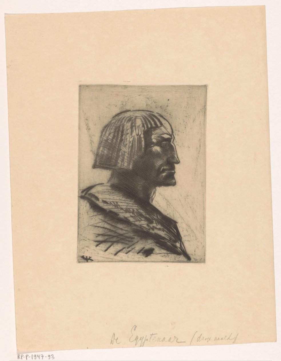 El egipcio (título original del objeto) de Willem van Konijnenburg