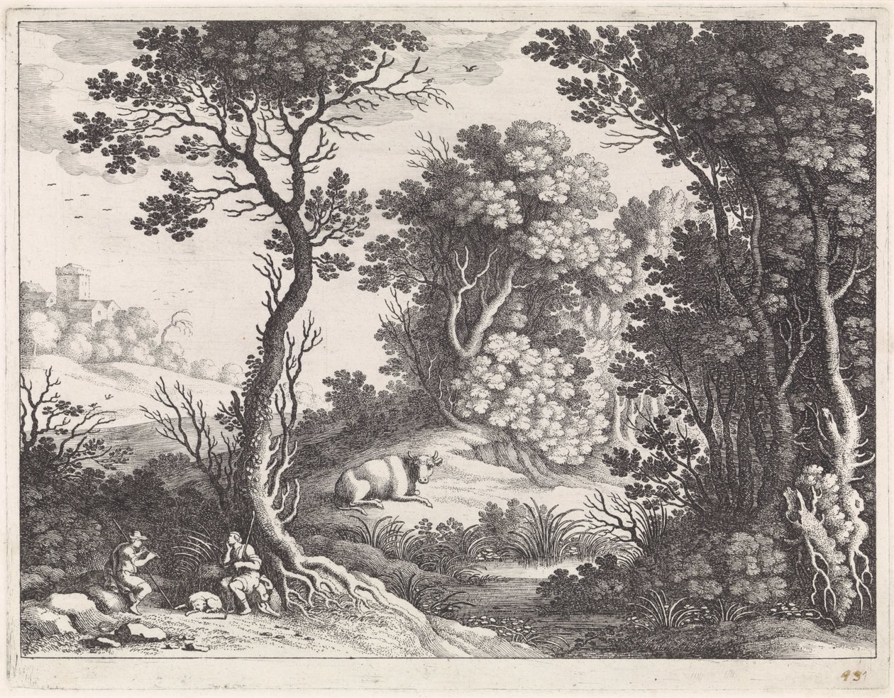 Mercurio, Argus e Io de Willem van Nieulandt (II)