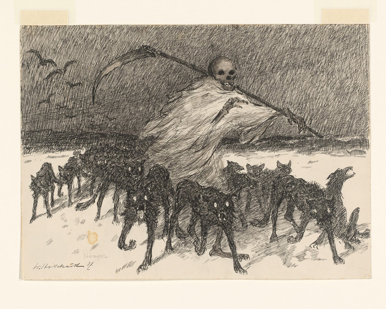 Honger (título original del objeto) de Willem van Schaik (signed by artist)