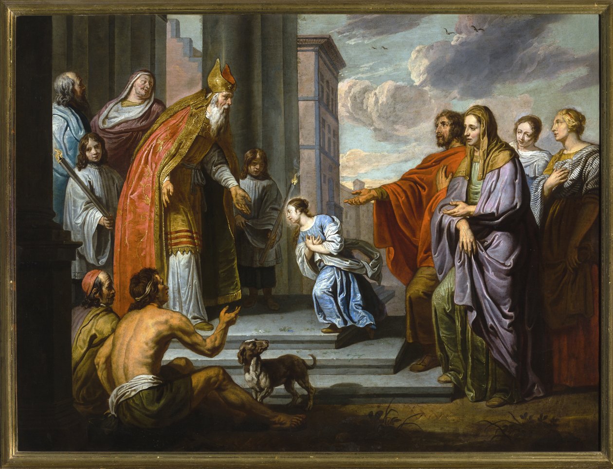 Presentación de María en el Templo de Willem van the Elder Herp