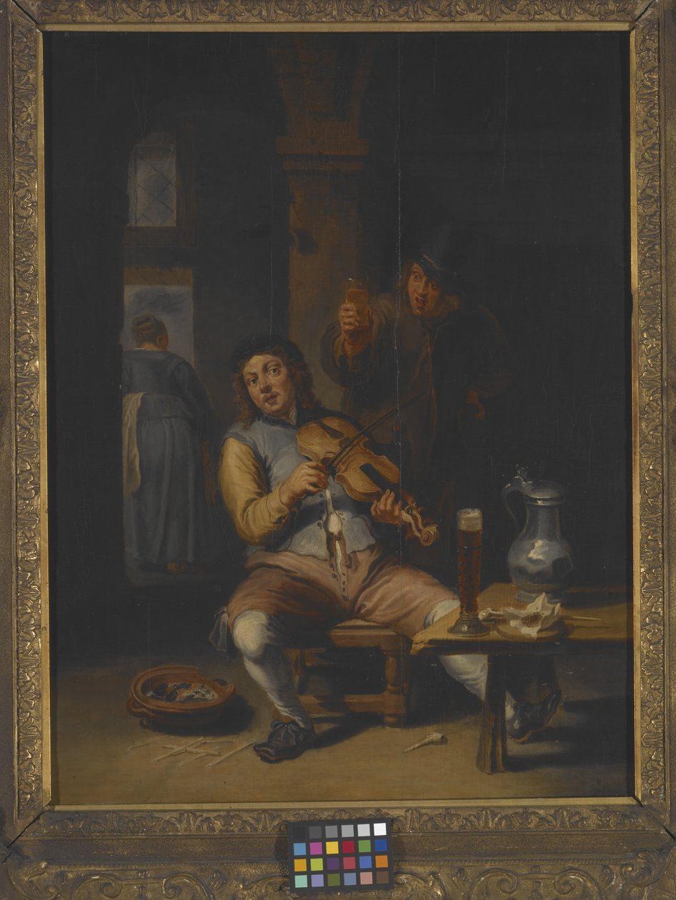 Los juerguistas (óleo sobre madera) de Willem van the Elder Herp