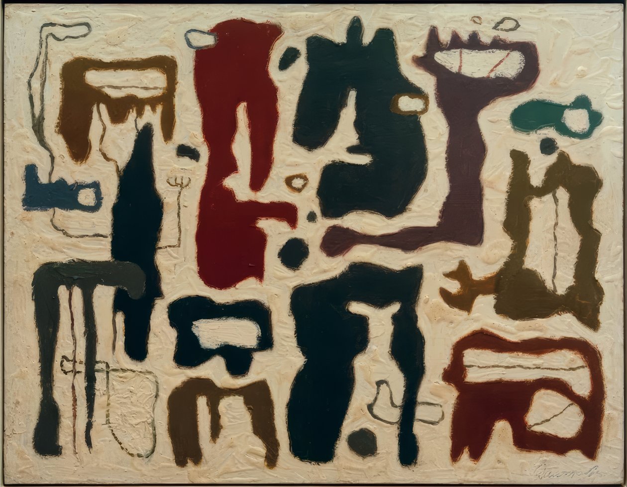 Cuento africano de Willi Baumeister