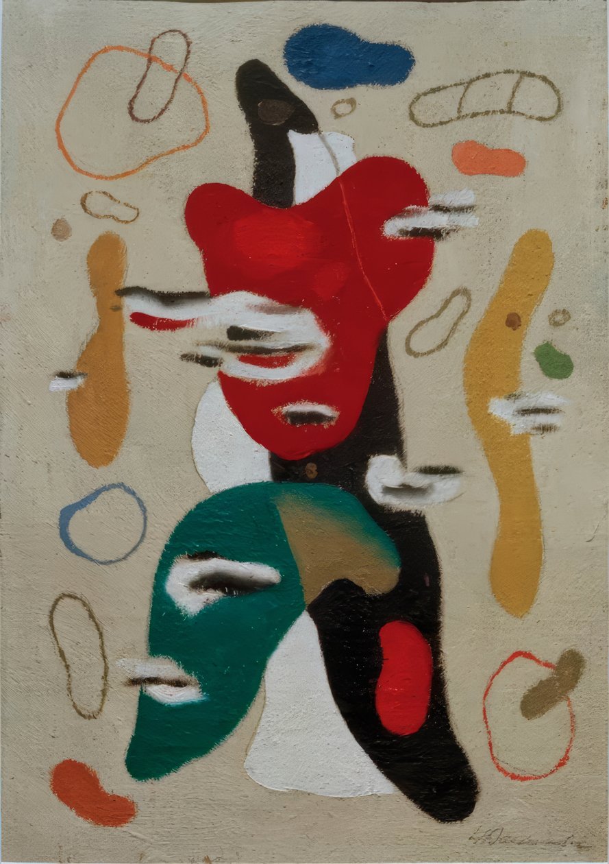 Figura de llama de Willi Baumeister