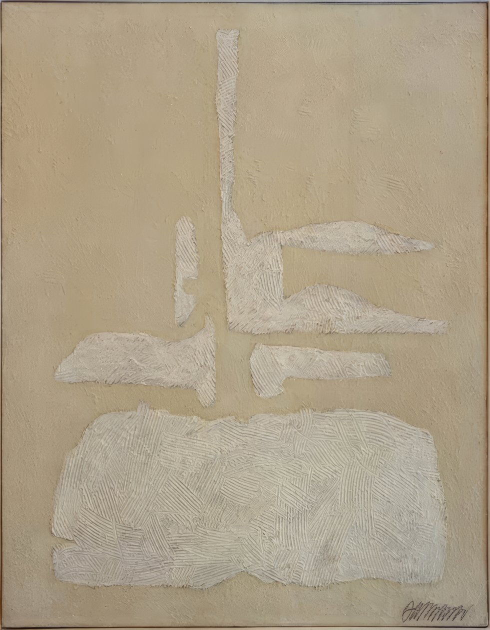 Hani-i-blanco con peinado de Willi Baumeister