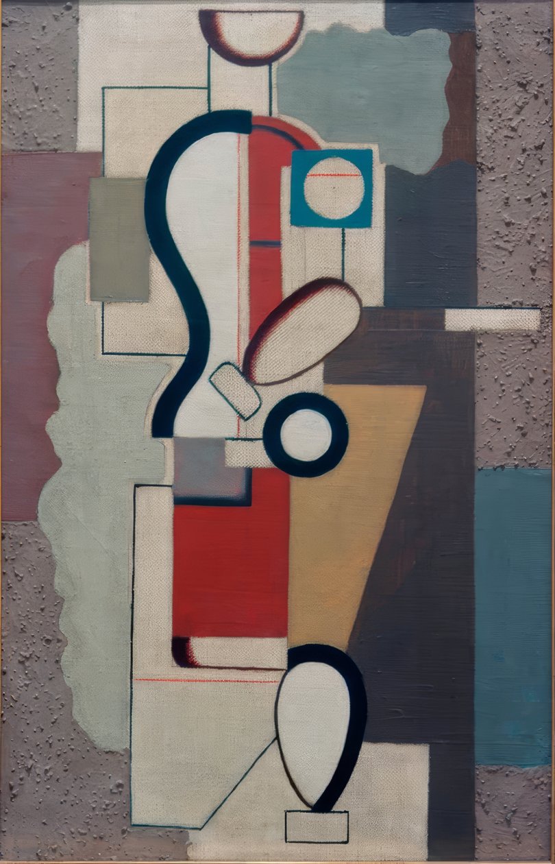 hombre máquina de Willi Baumeister