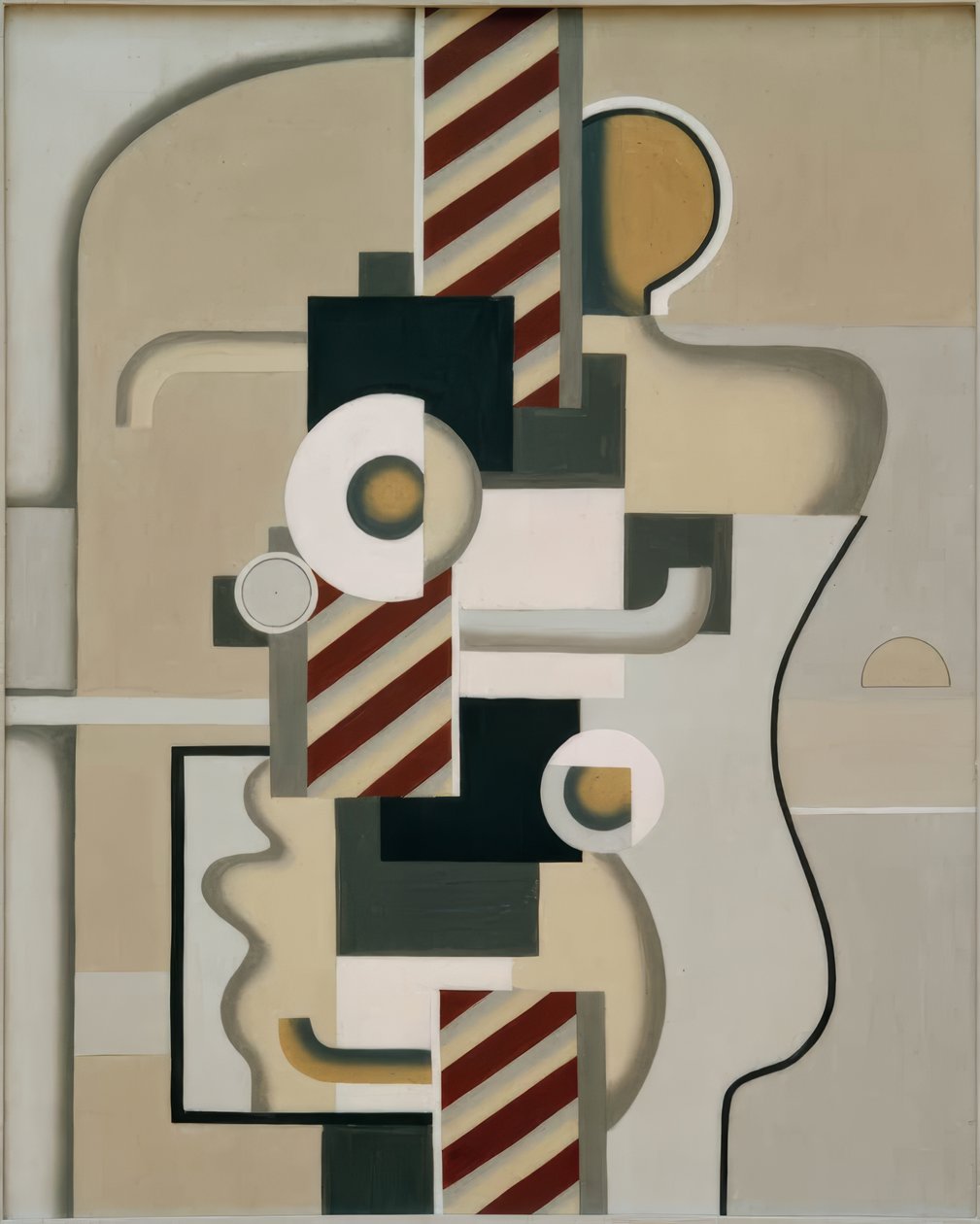 hombre máquina de Willi Baumeister