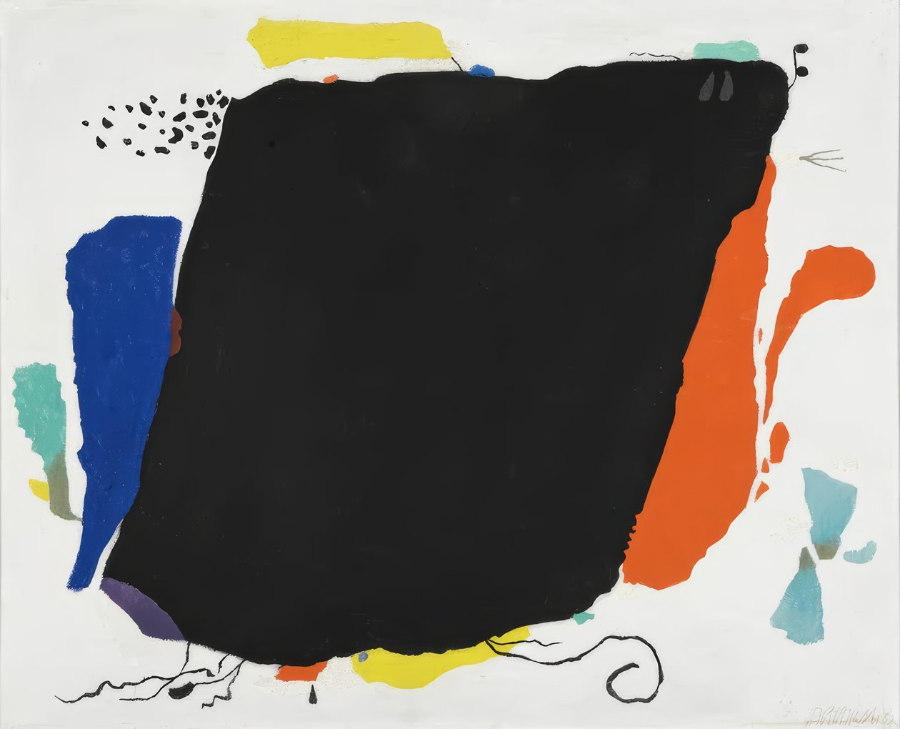 Fantasma negro de Willi Baumeister