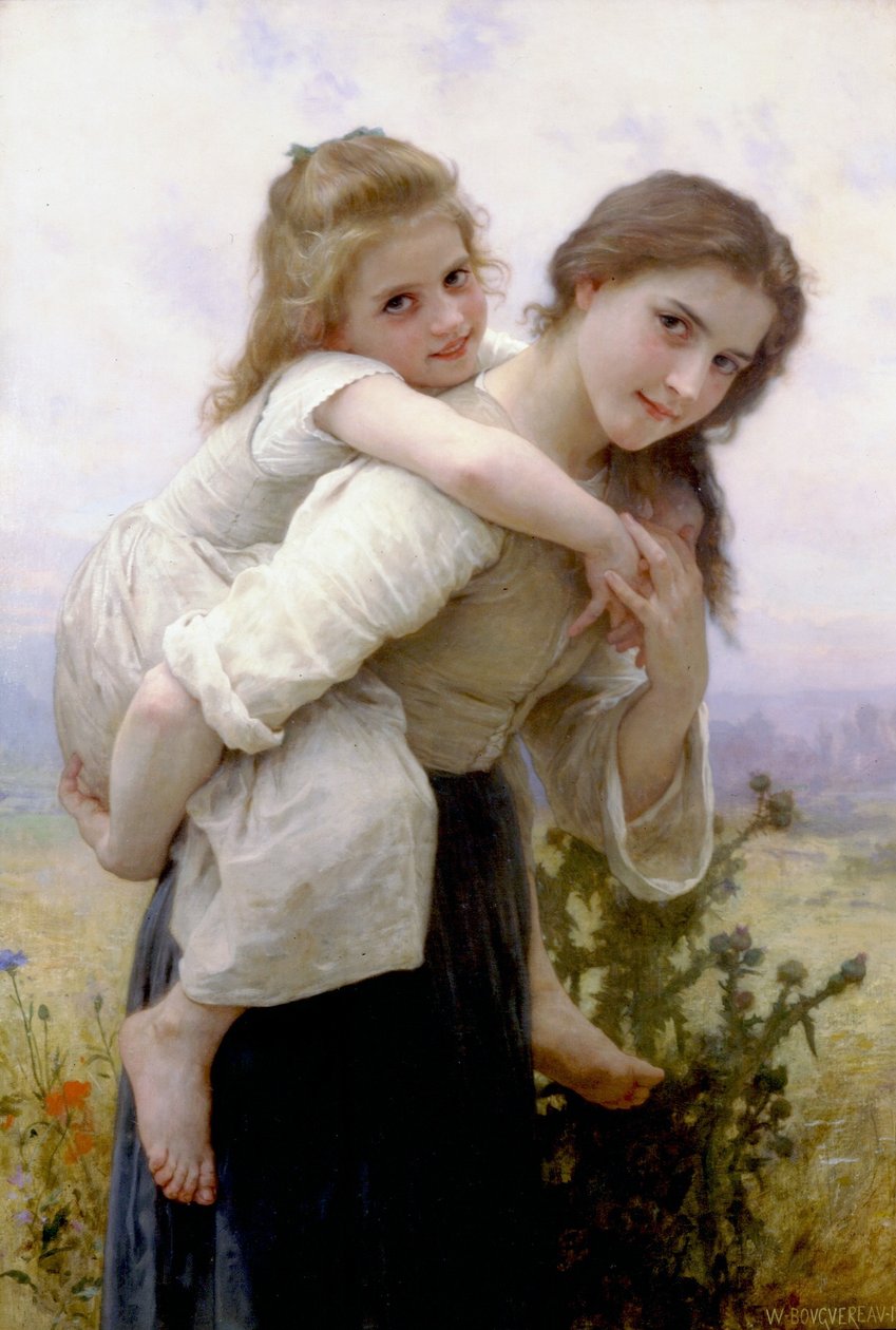 No demasiado para llevar de William Adolphe Bouguereau