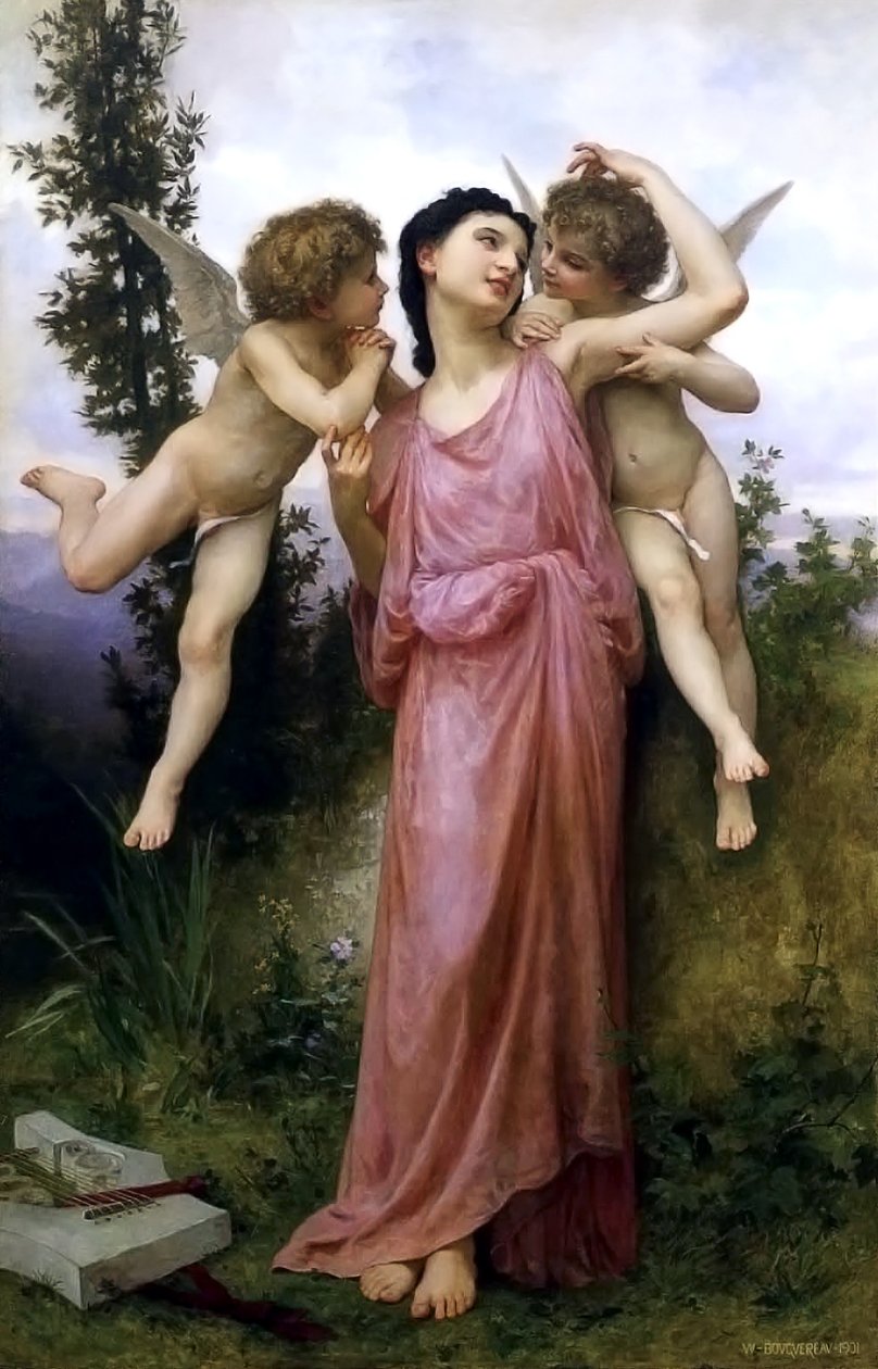 Palabras tiernas de William Adolphe Bouguereau