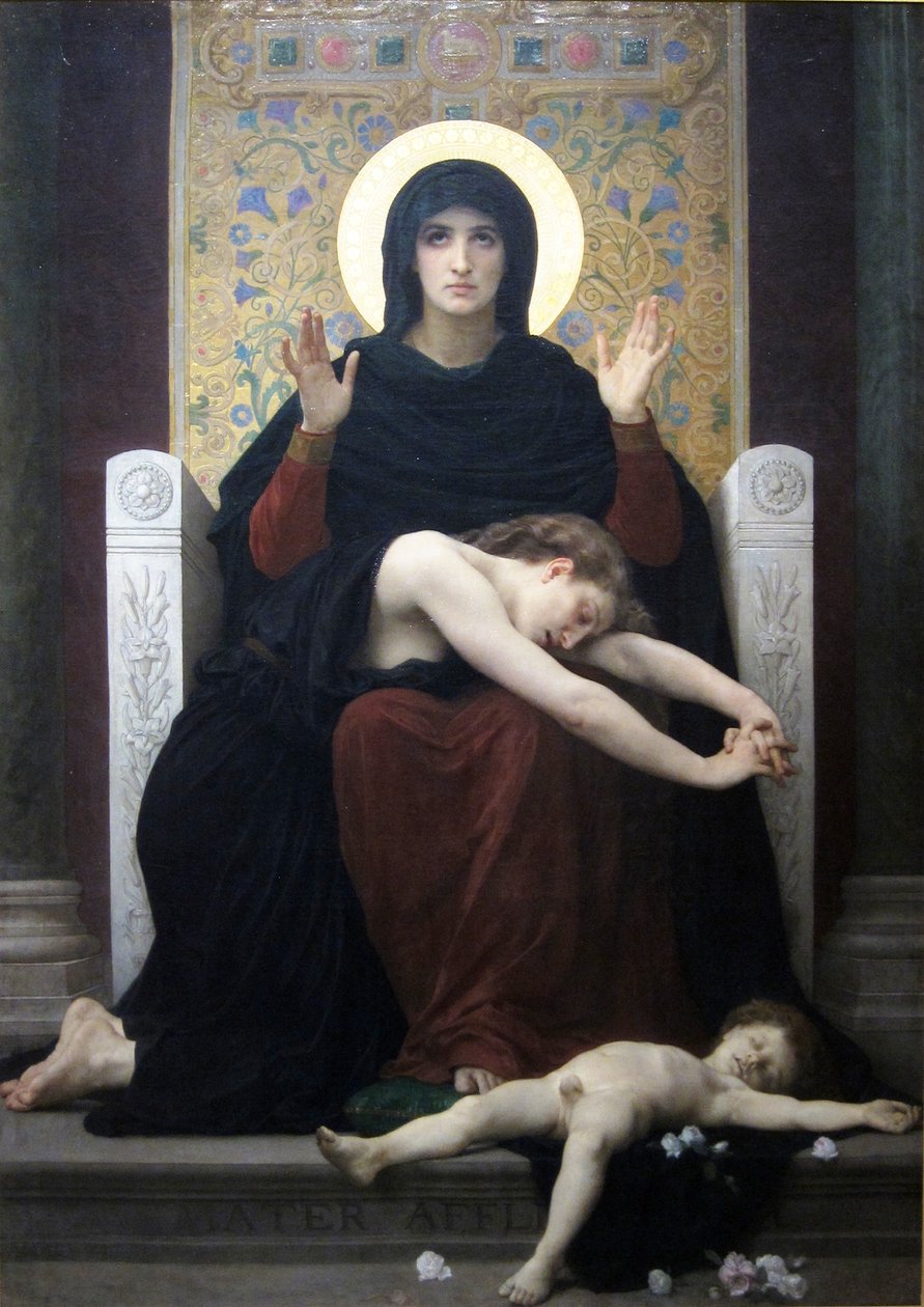 La Virgen de la Consolación de William Adolphe Bouguereau