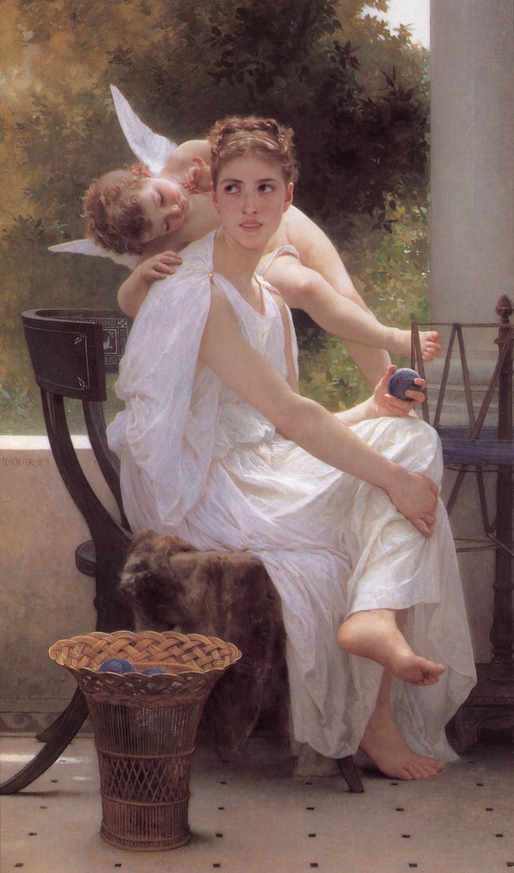 Trabajo interrumpido de William-Adolphe Bouguereau