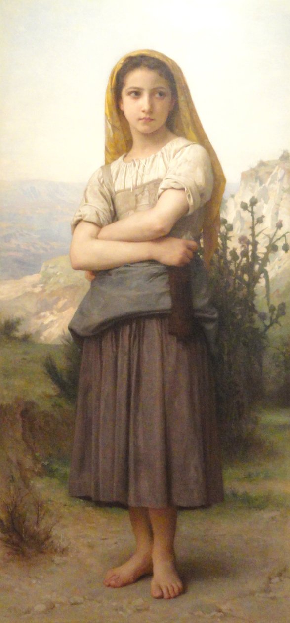 Joven chica de William Adolphe Bouguereau