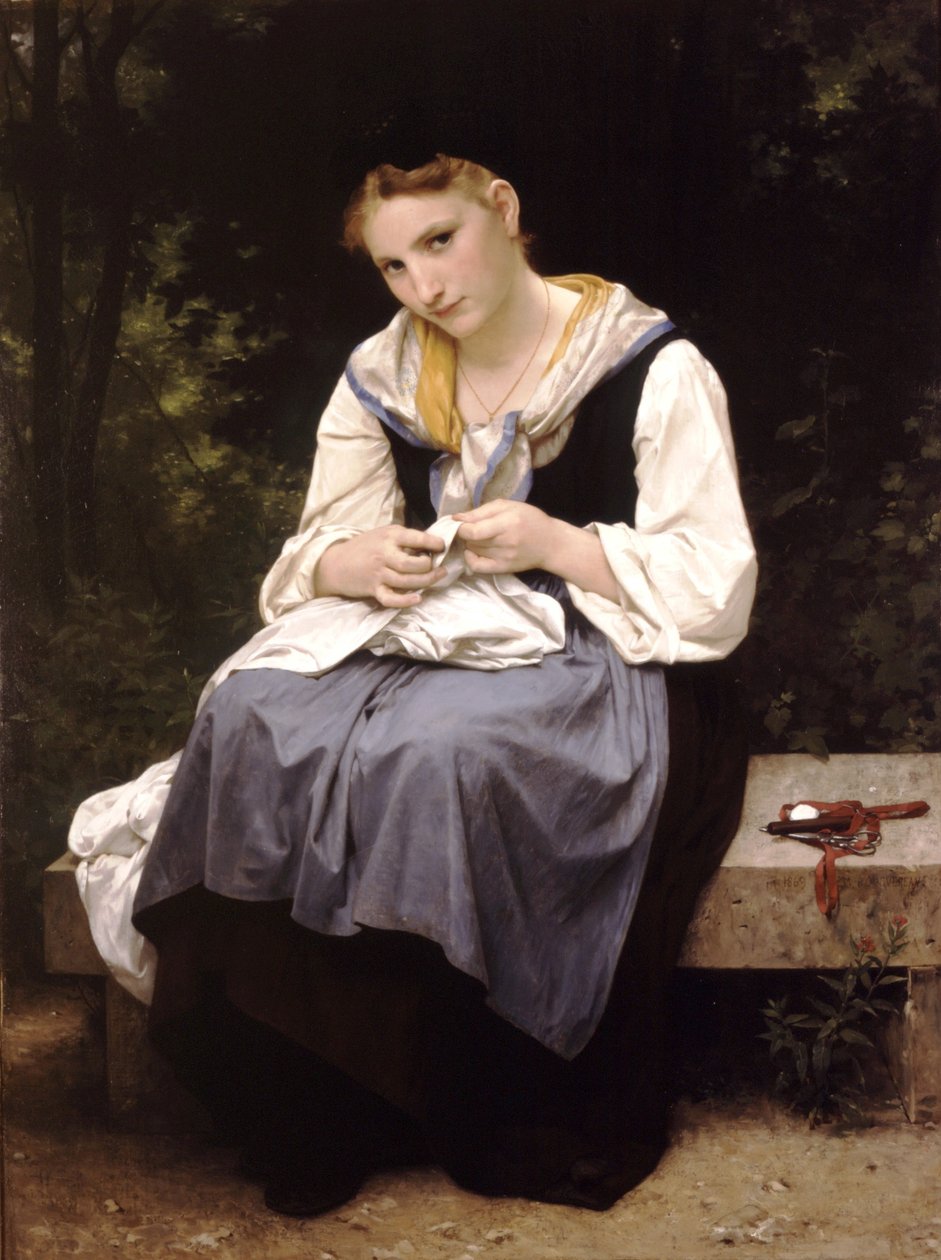 Joven trabajador de William Adolphe Bouguereau