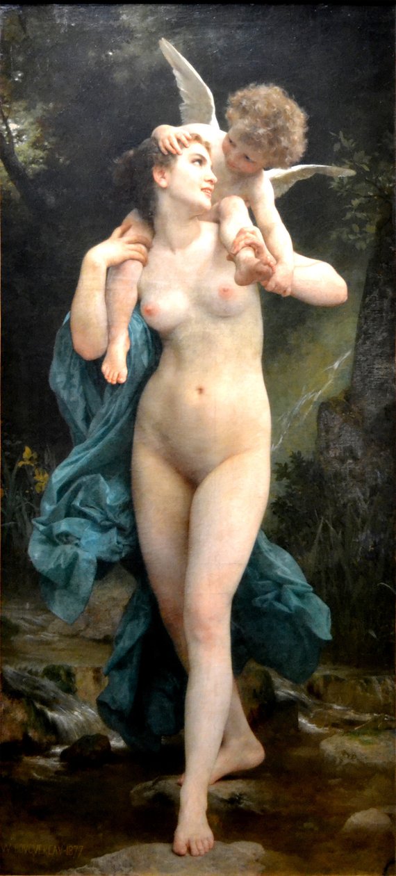 Juventud y amor de William Adolphe Bouguereau