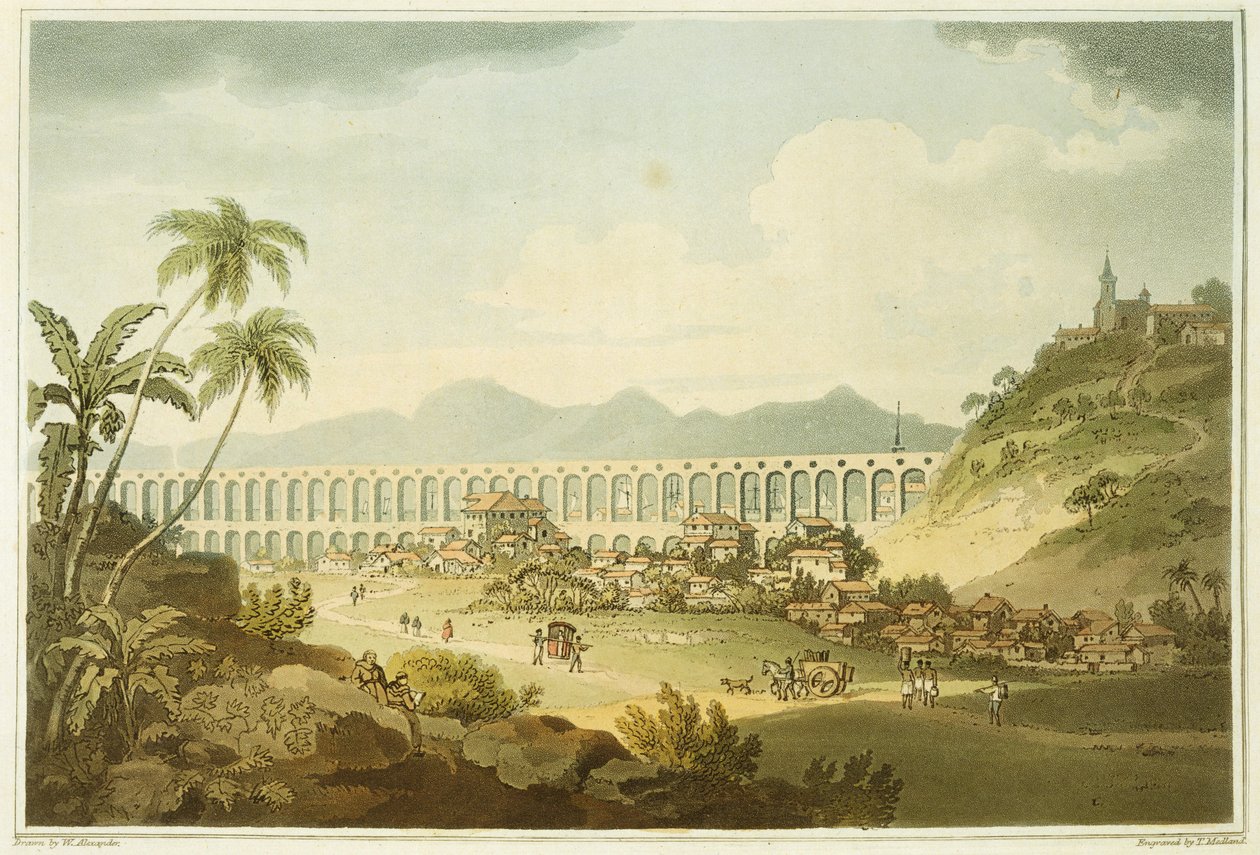 Arcos de Carioco, o Gran Acueducto en Río de Janeiro, lámina 5 de 