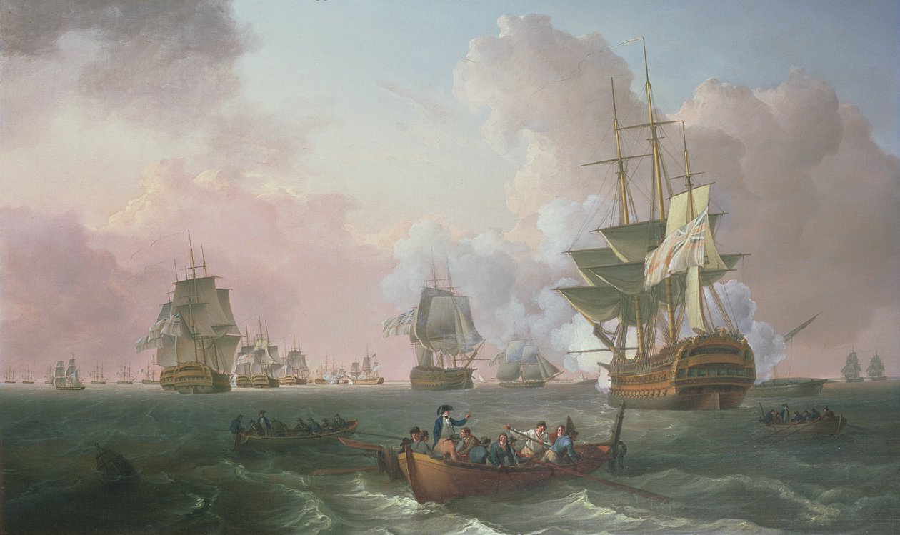 La Batalla del Nilo de William Anderson